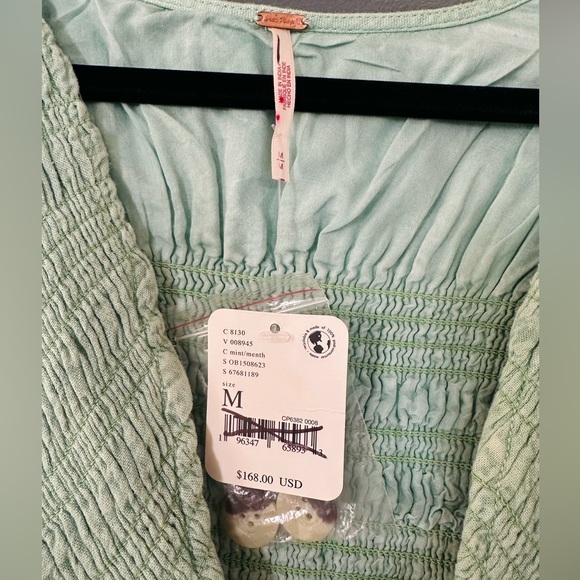 Free People String Of Hearts Maxi Dress | Seafoam Green - Picture 4 of 7